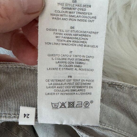 Closed Starlet Oatmeal Slim Jeans Sz 24 - Picture 12 of 12